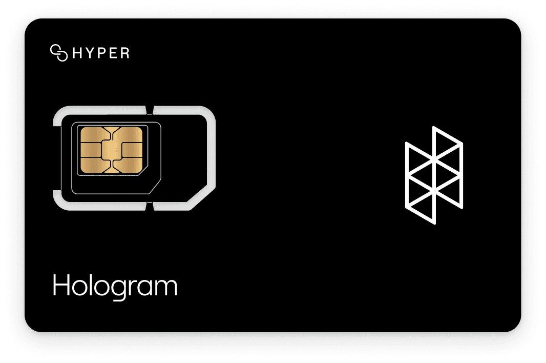 Hologram HyperSIM card